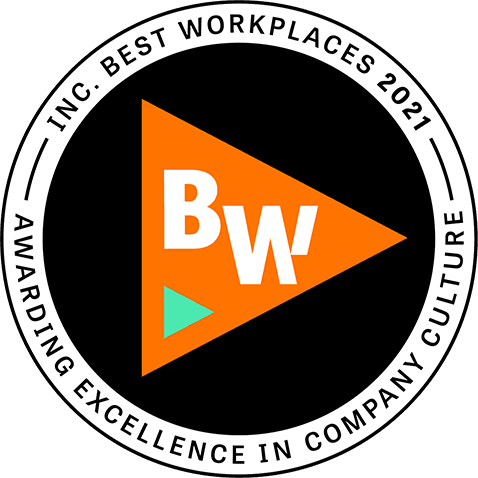 Inc. Best Workplaces 2021 Logo