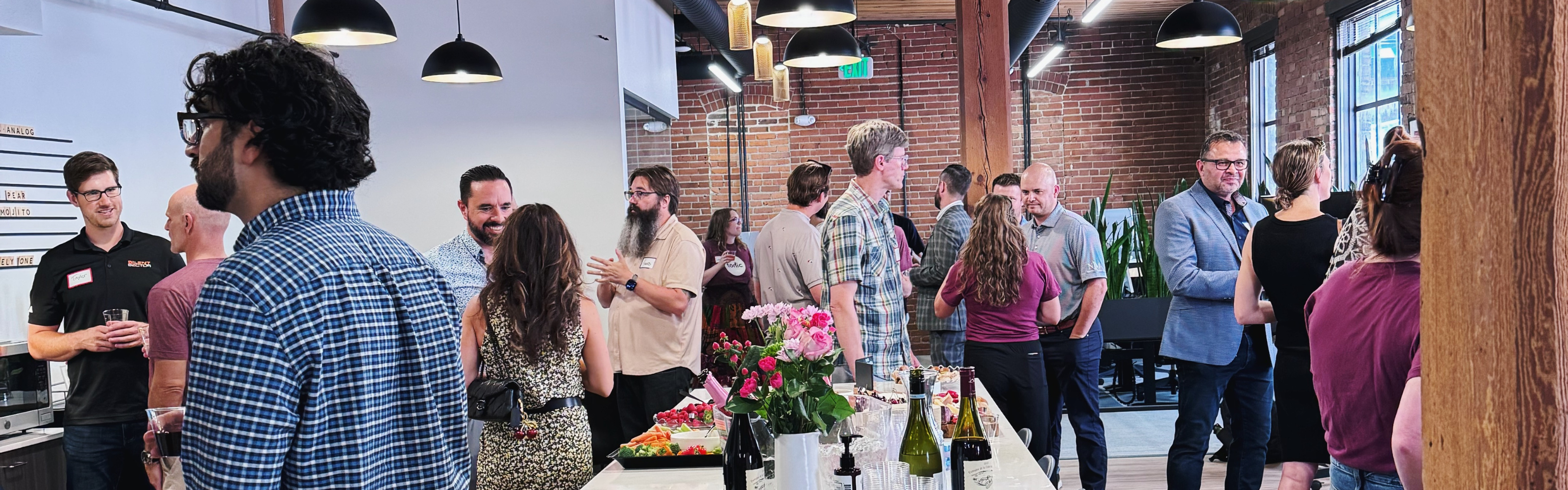 Jonathan in the zone at the Tonic and GadellNet AI event