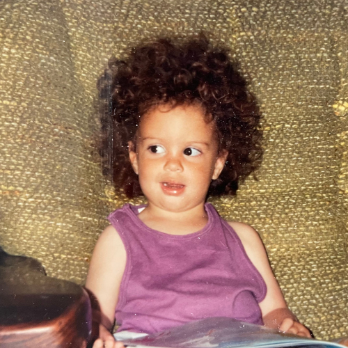 Childhood photo of Anna Kennedy