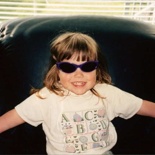 Childhood photo of Meghan Eleniak